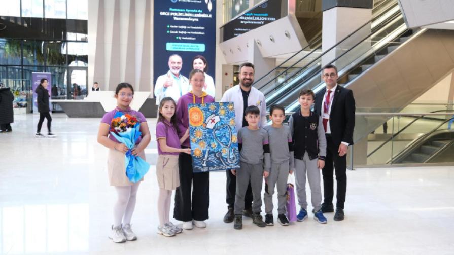 Visit from Uğur Schools Students on March 14 Medicine Day