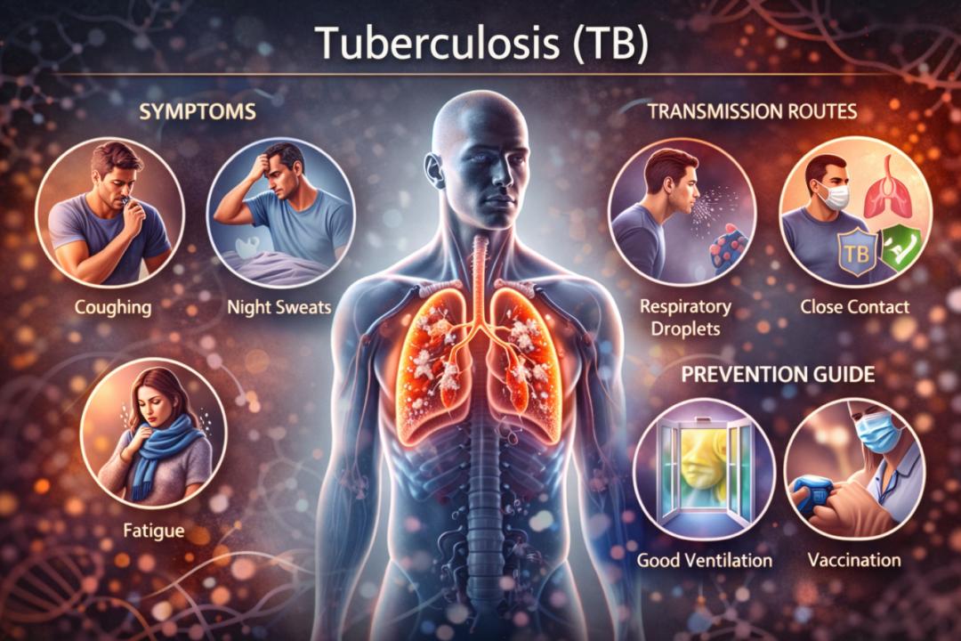 Tuberculosis (TB): Symptoms, Transmission Routes, and Prevention Guide