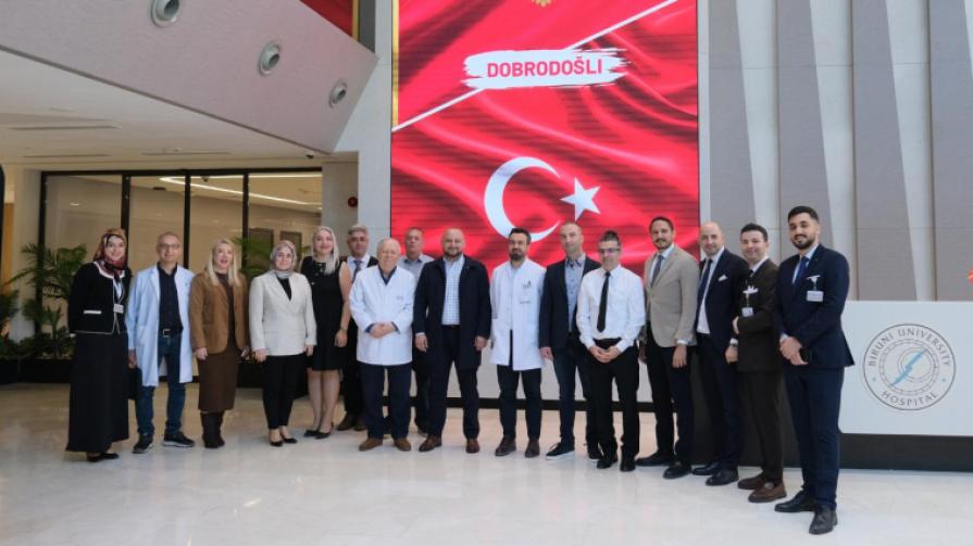 A High Level Visit to Our Hospital from Montenegro