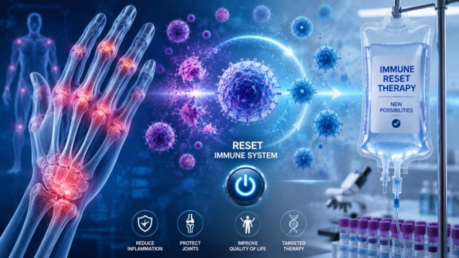 A Promising Treatment That Could Reset the Immune System in Rheumatoid Arthritis