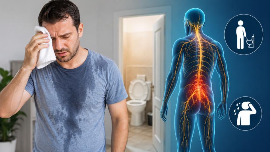 Frequent Urination and Excessive Sweating May Be Signs of Nerve Damage
